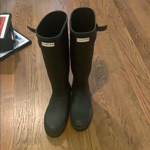 Hunter rain boots